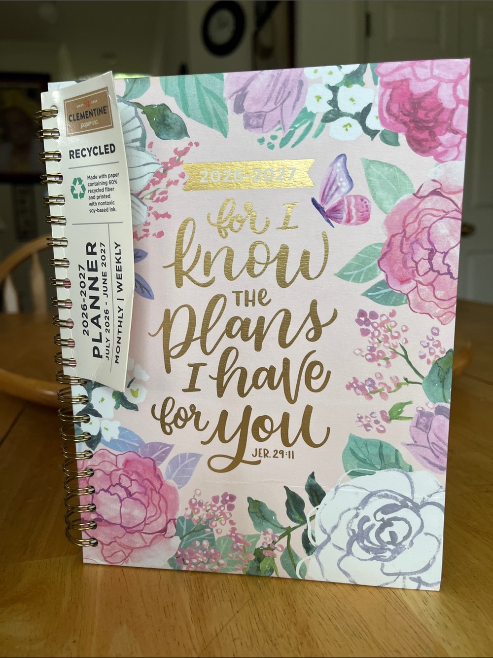 2026-2027 Weekly/Monthly Planner New w Defect
